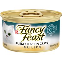 Fancy Feast Grilled Gravy Wet Cat Food, Turkey Feast, 3 Ounce