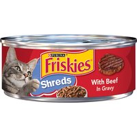 Friskies Shreds with Beef in Gravy, 5.5 Ounce