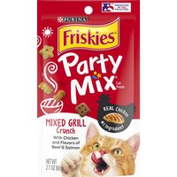 Friskies Party Mix, Mixed Grill Crunch, 2.1 Ounce