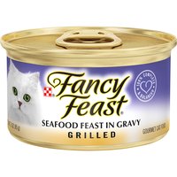 Fancy Feast Grilled Seafood Feast, Gravy, 3 Ounce