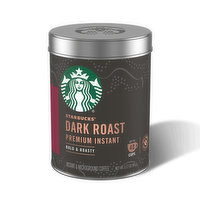 Starbucks Premium Instant Dark Roast Coffee, 3.17 Ounce