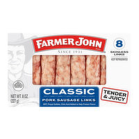 Farmer John Pork Sausage Links, 8 Ounce