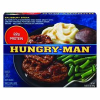 Hungry Man Salisbury Steak, 16 Ounce