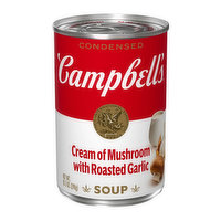 Campbell's Soup, Cream of Mushroom with Roasted Garlic, 10.5 Ounce