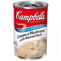 Campbell's Soup, Cream of Mushroom with Roasted Garlic, 10.5 Ounce