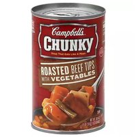 Campbell's Chunky Soup, Beef Tips, Vegetables, 18.8 Ounce