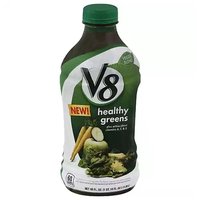 V8 Vegetable Juice, Healthy Greens, 46 Ounce