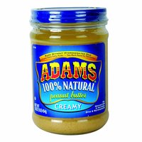 Adams Peanut Butter, Creamy , 16 Ounce