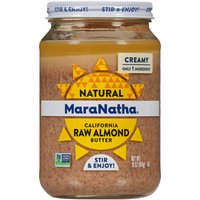 MaraNatha Creamy Raw Almond Butter, 16 Ounce