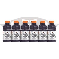 Gatorade Zero Sugar, Grape, Bottles (Pack of 12), 144 Ounce