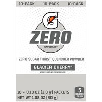 Gatorade Zero, Glacier Cherry, 8.4 Ounce