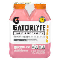 Gatorade Gatorlyte Electrolyte Beverage Strawberry Kiwi 20 Fl Oz (4-pack), 80 Ounce