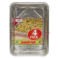 Handi-Foil Eco-Foil Stuffing Pan, 13" X 9", 1 Each