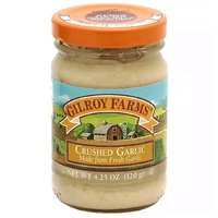 Gilroy Farms Crushed Garlic, 4.25 Ounce