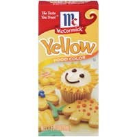 McCormick Food Color, Yellow, 1 Ounce