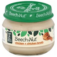 Beech-Nut Baby Food, Chicken & Broth, Stage 1, 2.5 Ounce