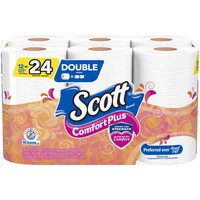 Scott Comfort Plus Bath Tissue, 12 Each