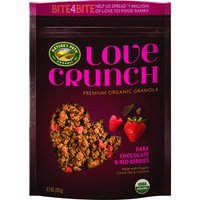 Love Crunch Organic Premium Granola, Dark Chocolate & Red Berries, 11.5 Ounce