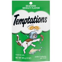 Whiskas Temptations Cat Treats, Seafood Medley, 3 Ounce