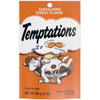 Whiskas Temptations Tantalizing Cat Treats, Turkey, 3 Ounce