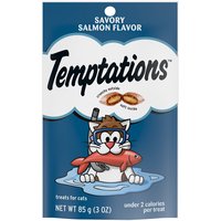 Whiskas Temptations Savory Salmon Cat Snacks, 3 Ounce