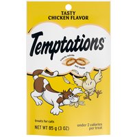 Whiskas Temptations Tasty Chicken Flavor Cat Treats, 3 Ounce