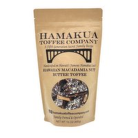 Hamakua Hawaiian Macadamia Nut Butter Toffee, 16 Ounce