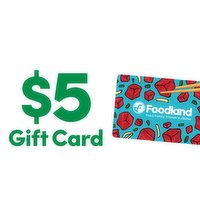 $5 Foodland Gift Card, 1 Each