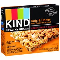 Kind Oats & Honey with Toasted Coconut Bars, 6 Ounce