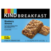 Kind Breakfast Bars Blueberry Almond, 10.56 Ounce