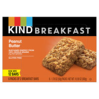 Kind Breakfast Bars Peanut Butter, 10.56 Ounce
