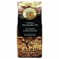 Royal Kona Coffee, Vanilla Macadamia Nut, 8 Ounce