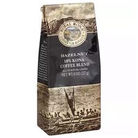 Royal Kona Coffee, Hazelnut, Ground, 10% Blend, 8 Ounce