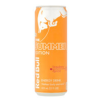 Red Bull Strawberry Apricot Limited Time, 12 Ounce