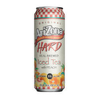 Arizona Hard Peach Tea, 22 Ounce