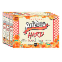 Arizona Hard Peach Tea, 12oz (12-pack), 144 Ounce