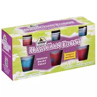 Samurai Hawaiian Frost Sherbet, Strawberry & Vanilla, 6 Each