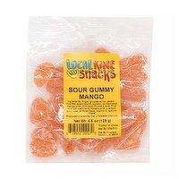 Local Kine Snk Sour Gummy Mngo, 4.5 Ounce