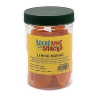 Local Kine Snacks Jar Li Hing Mango, 10 Ounce