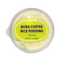 Boba Coffee Rice Pudding, 7 Ounce