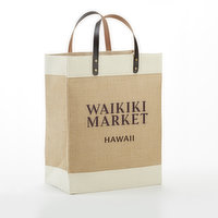 Waikiki Market Jute Tote, 1 Each