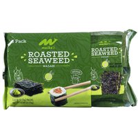 Maika`i Organic Roasted Wasabi Seaweeds, 3 Each