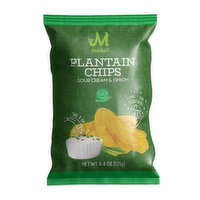 Maika`i Sour Cream and Onion Plantain Chips, 4.4 Ounce