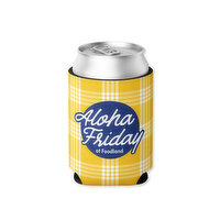 Aloha Friday Koozie Yellow, 1 Each