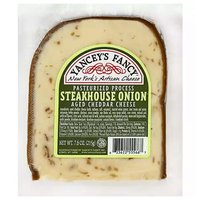 Yancey's Steakhouse Onion Aged Cheddar, 7.6 Ounce