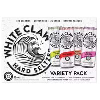 White Claw Variety Pack, Cans (Pack of 12), 144 Ounce
