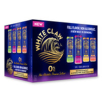 White Claw 0% Alcohol Variety Pack (12-pack), 144 Ounce