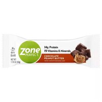 Zone Perfect Nutrition Bar, Chocolate Peanut Butter, 1.76 Ounce