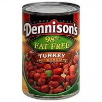 Dennison's Chili with Beans, Turkey, 15 Ounce