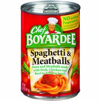 Chef Boyardee Spaghetti & Meatballs, 14.5 Ounce